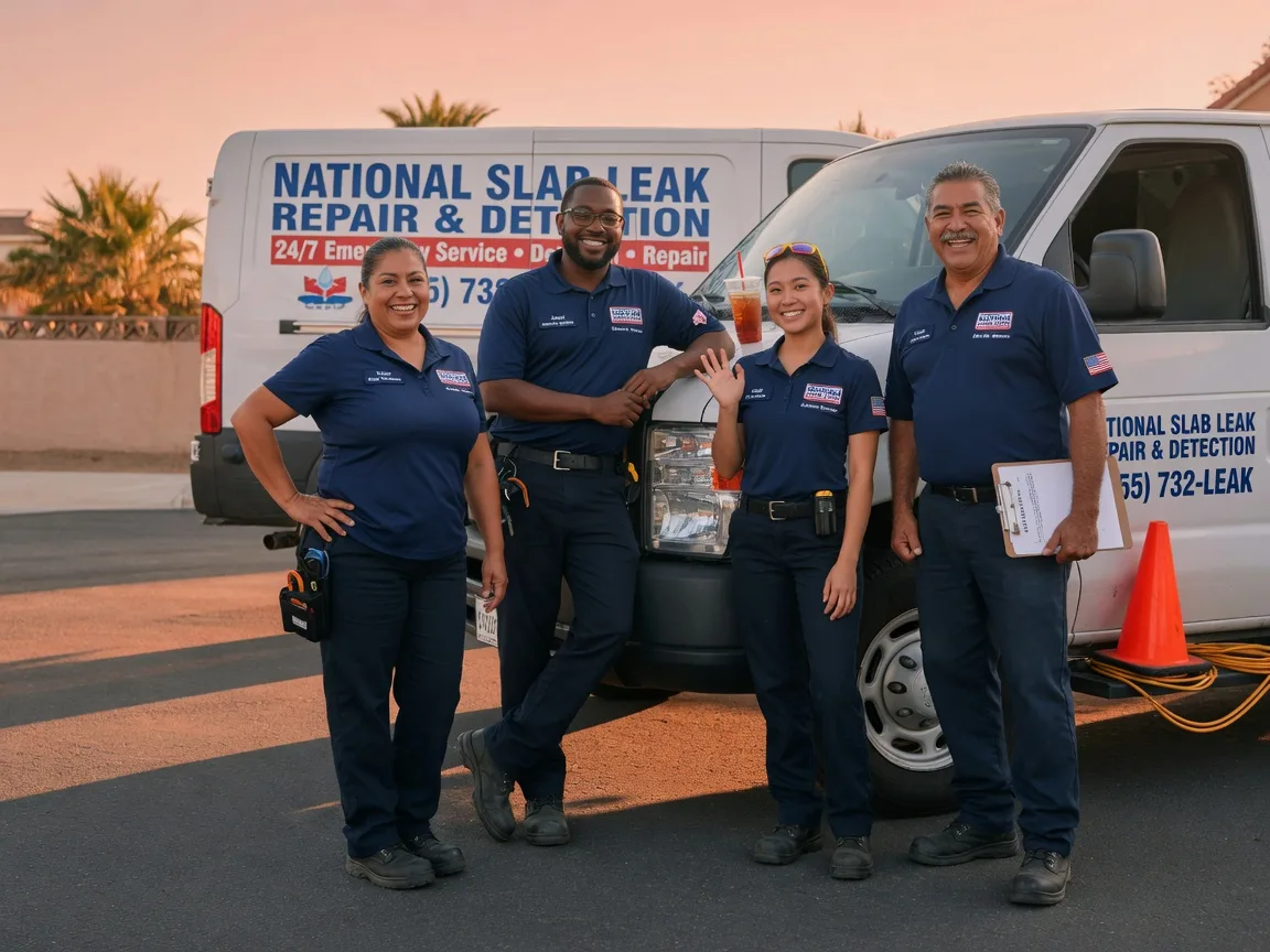 Slab Leak Detection company in Vanderbilt, TX